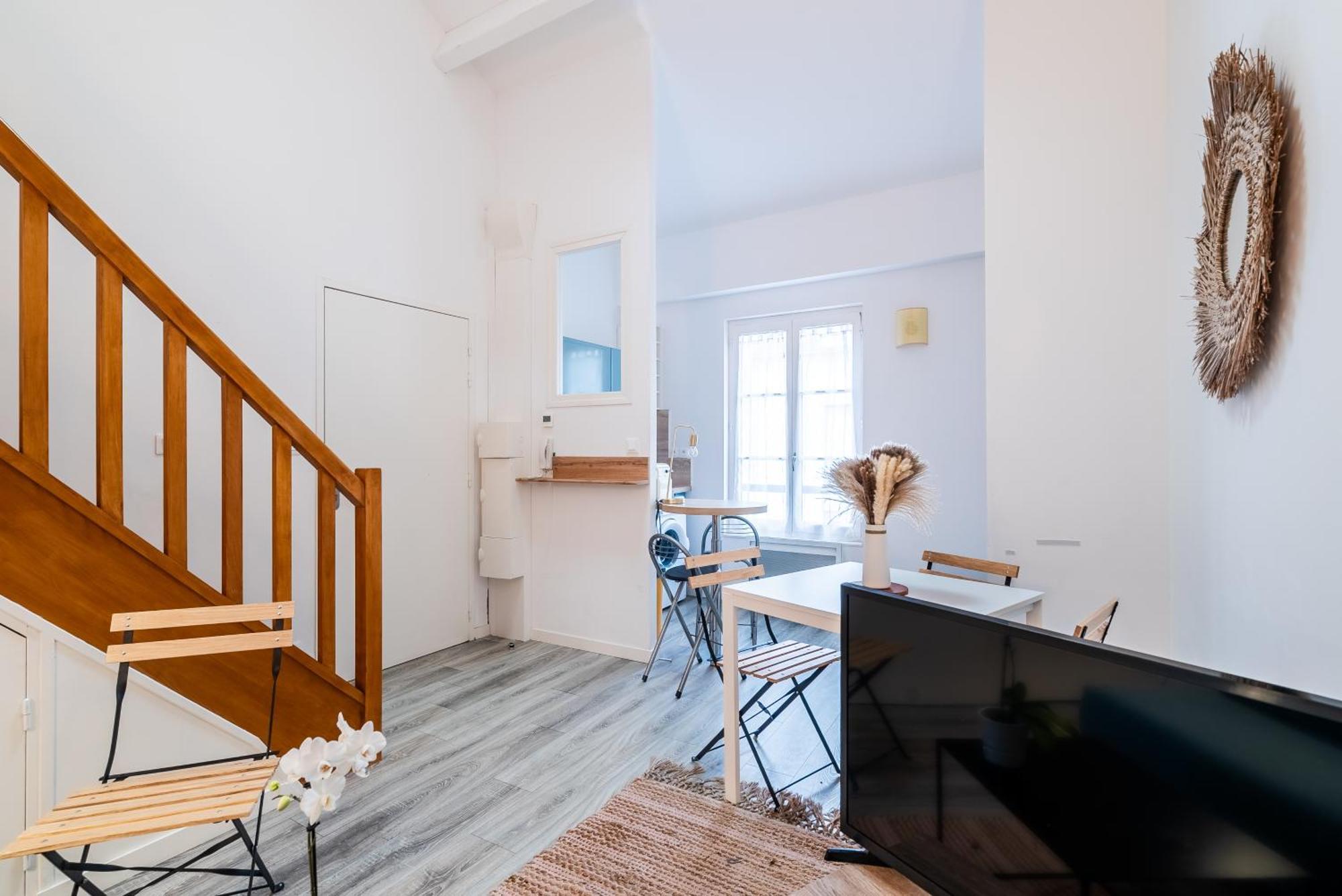 Mon Appart'Hotel - Gare De Limoges - Duplex 2 Chambres - Parking En Supp Buitenkant foto