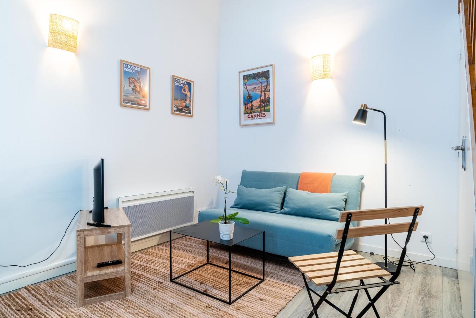 Mon Appart'Hotel - Gare De Limoges - Duplex 2 Chambres - Parking En Supp Buitenkant foto