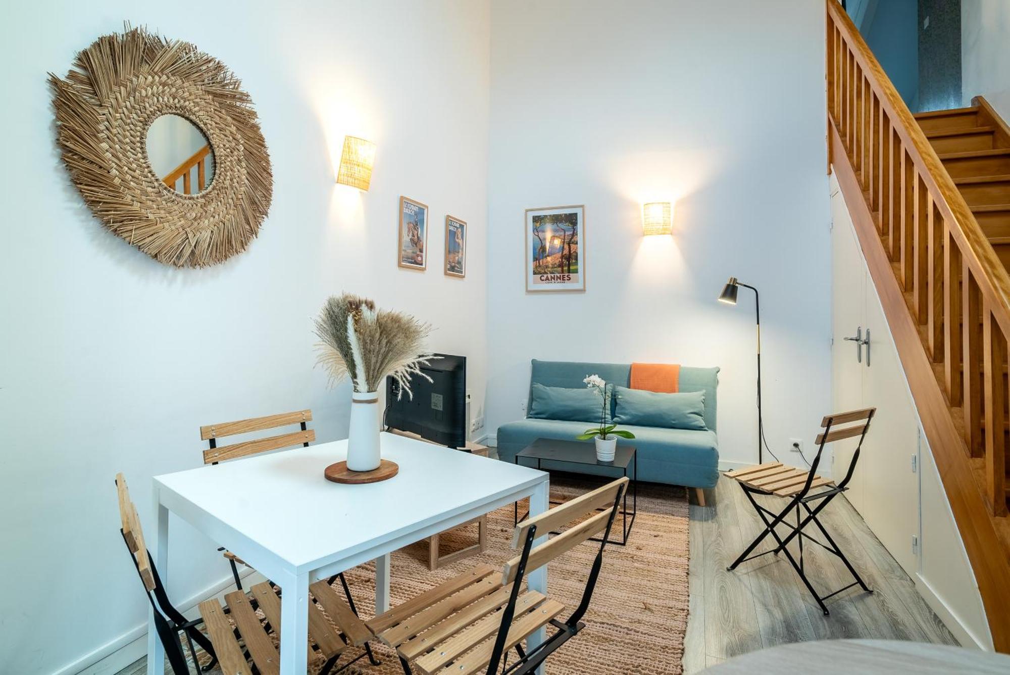 Mon Appart'Hotel - Gare De Limoges - Duplex 2 Chambres - Parking En Supp Buitenkant foto