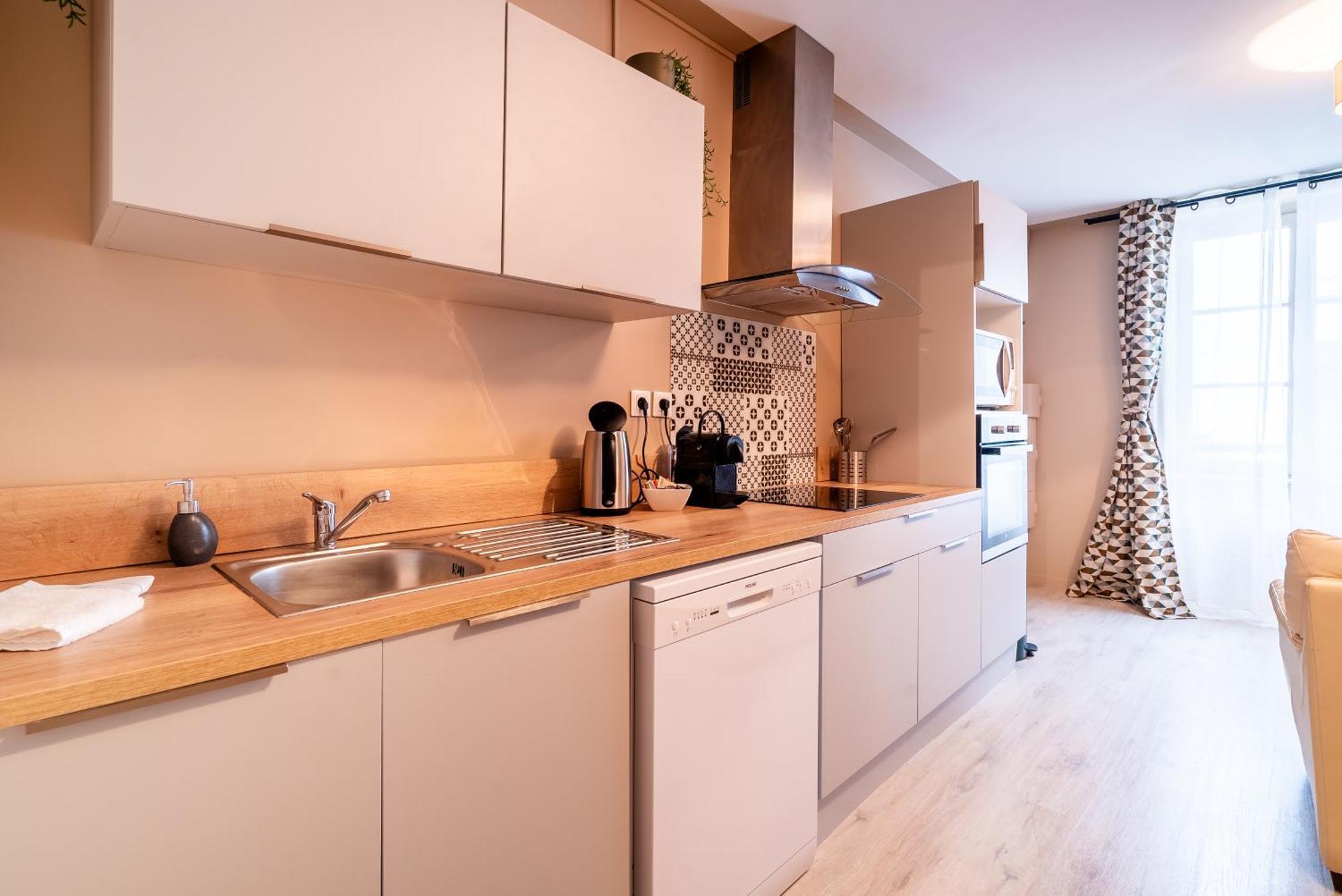 Mon Appart'Hotel - Gare De Limoges - Duplex 2 Chambres - Parking En Supp Buitenkant foto