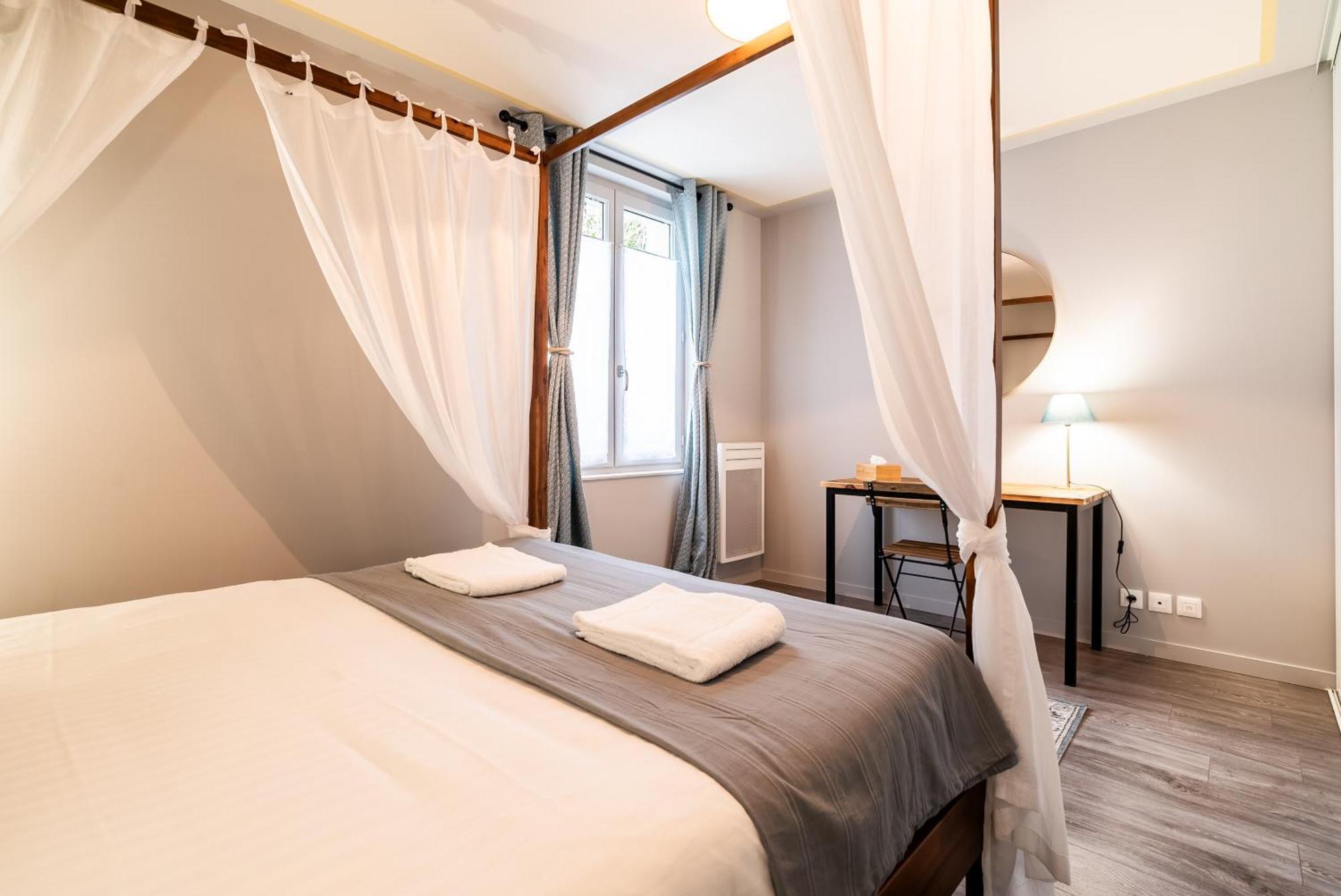 Mon Appart'Hotel - Gare De Limoges - Duplex 2 Chambres - Parking En Supp Buitenkant foto