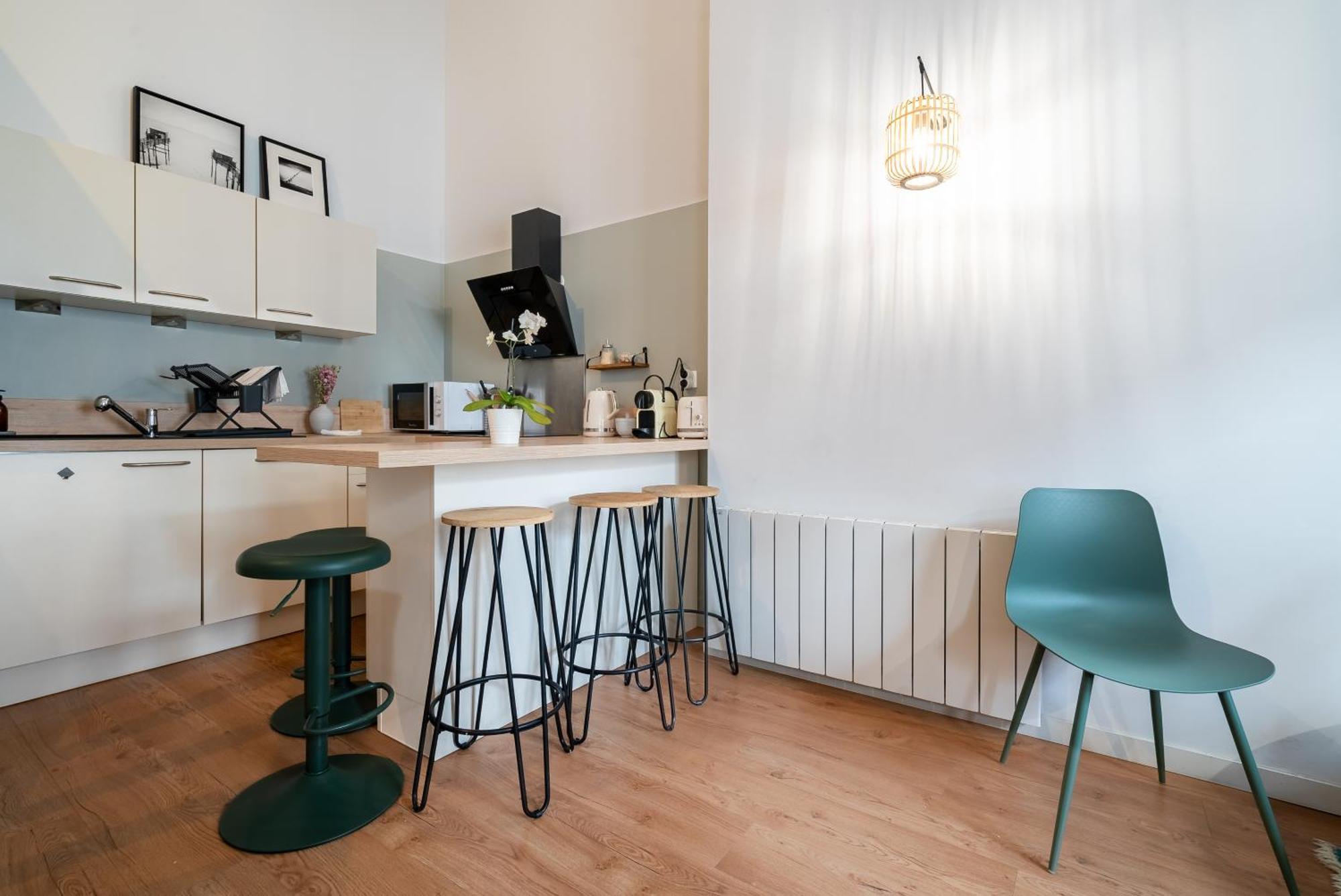 Mon Appart'Hotel - Gare De Limoges - Duplex 2 Chambres - Parking En Supp Buitenkant foto