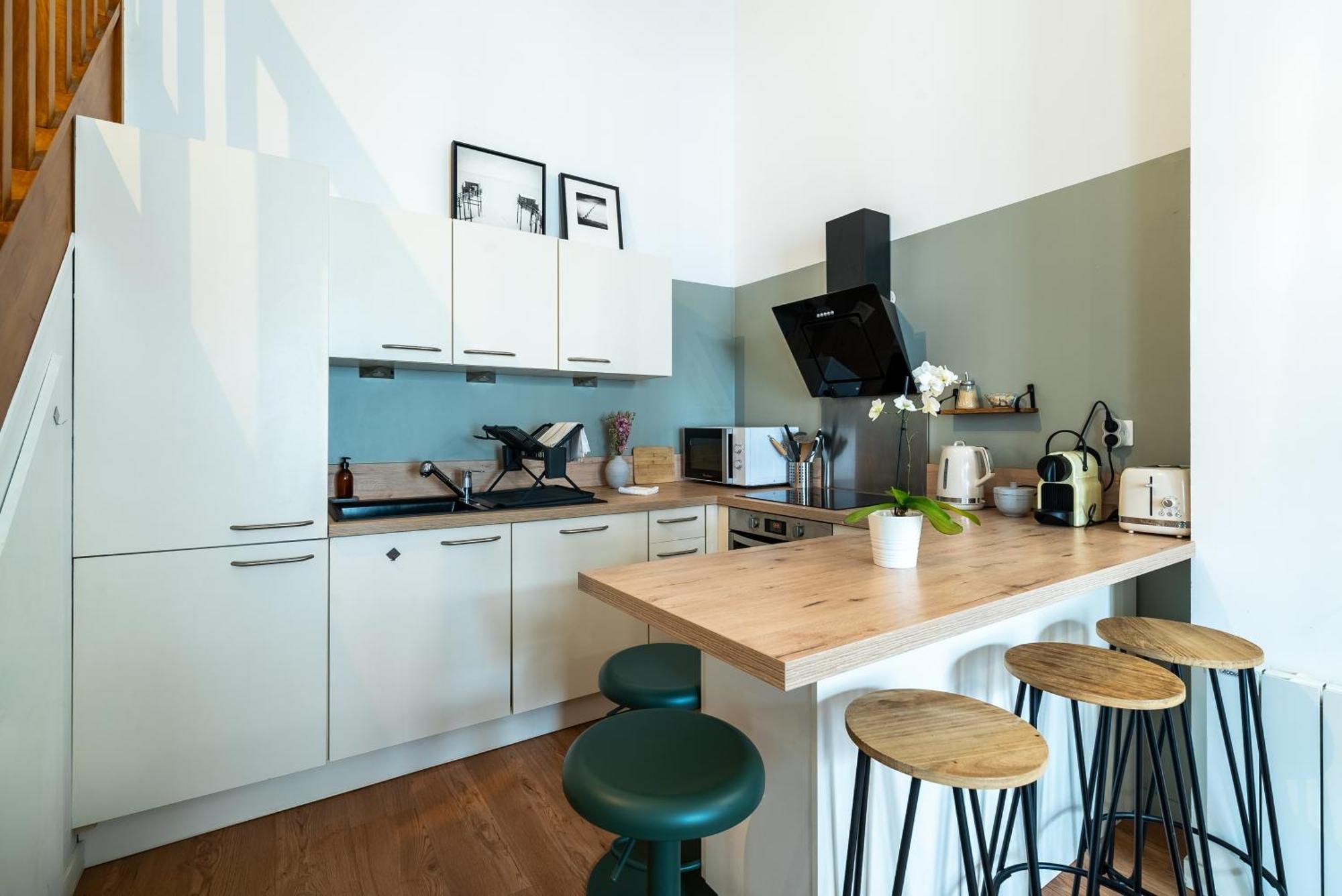 Mon Appart'Hotel - Gare De Limoges - Duplex 2 Chambres - Parking En Supp Buitenkant foto