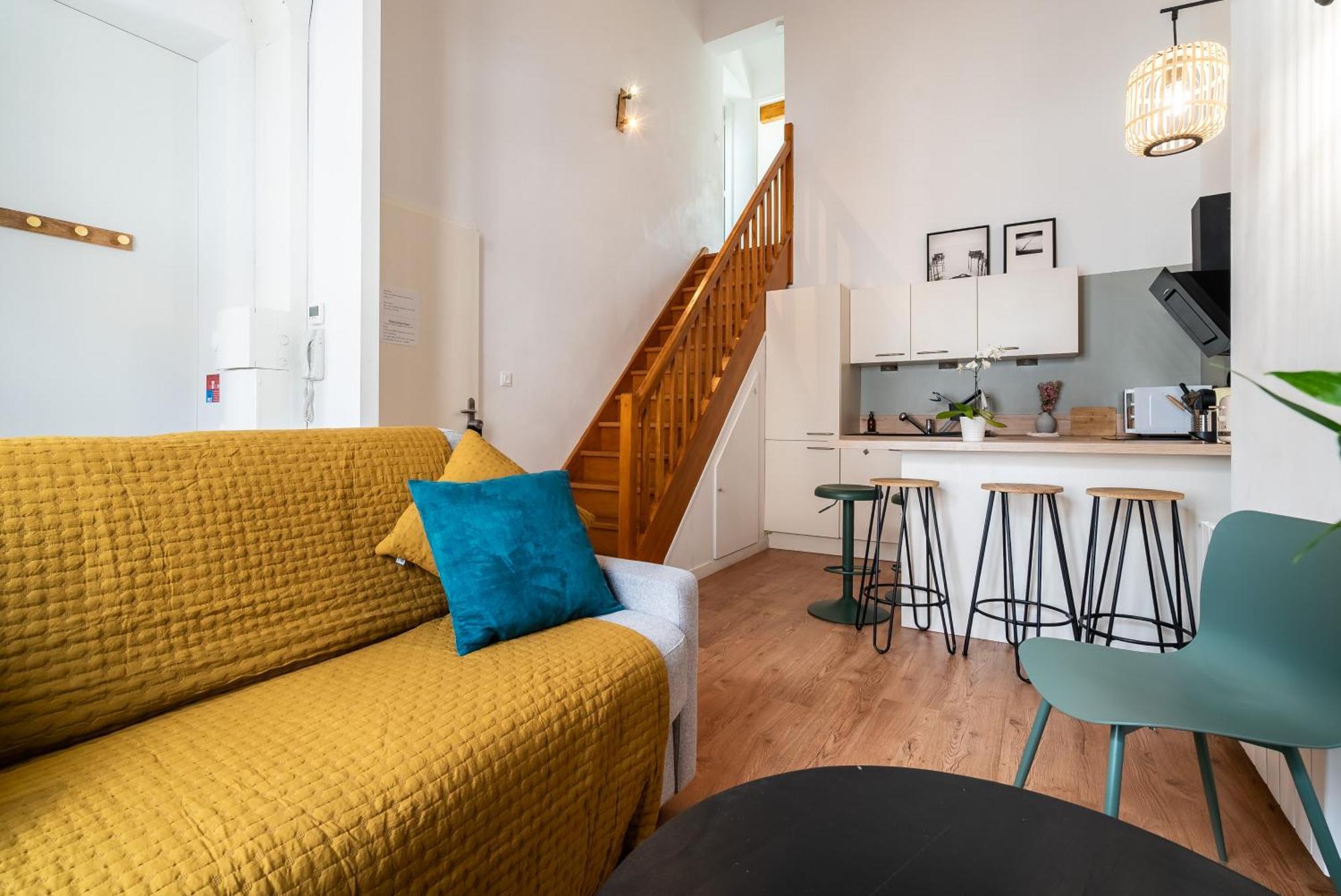 Mon Appart'Hotel - Gare De Limoges - Duplex 2 Chambres - Parking En Supp Buitenkant foto